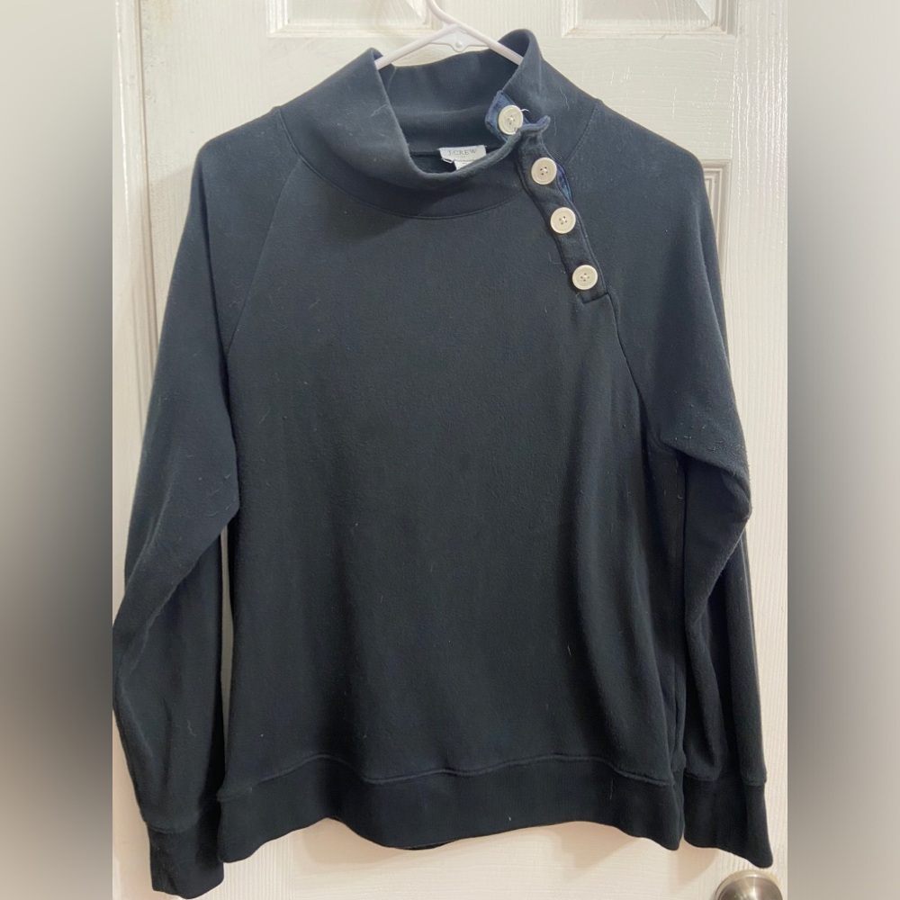 J Crew collared sweatshirt